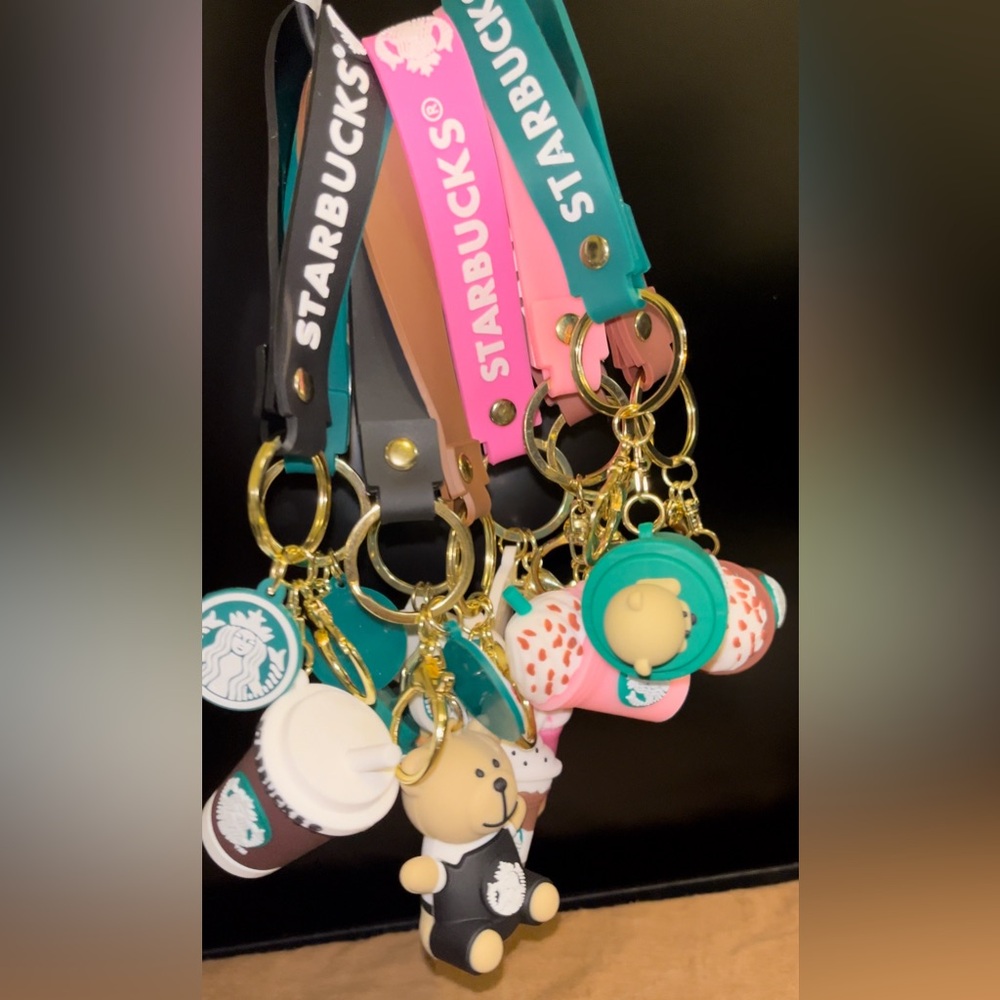 NEW Starbucks Keychains for Sale!